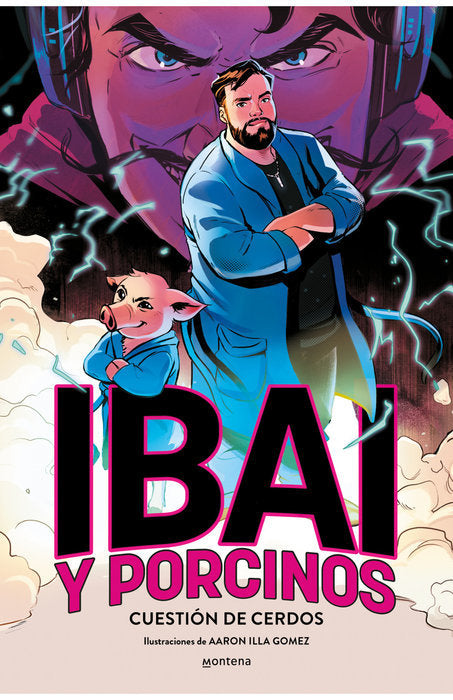 IBAI Y PORCINOS EN CUESTION DE CERDOS, de IBAI LLANOS | portada del libro