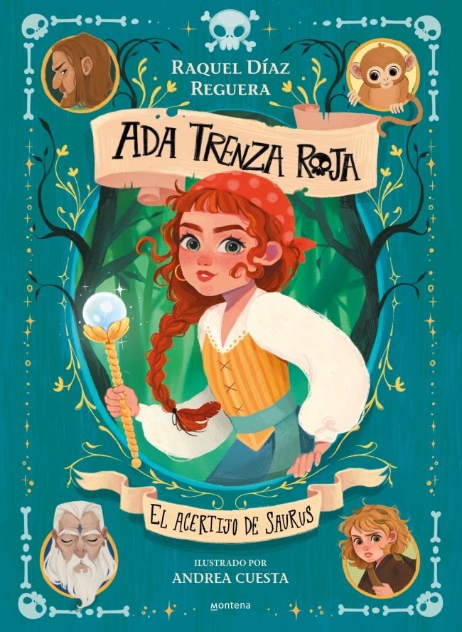 ADA TRENZA ROJA, de DIAZ REGUERA, RAQUEL | portada del libro