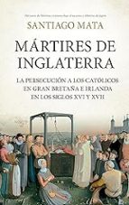 MチRTIRES DE INGLATERRA, de Santiago Mata | portada del libro