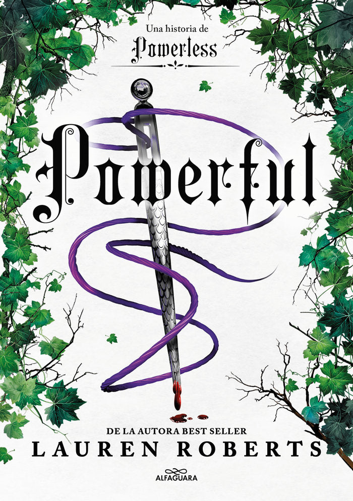 Powerful una novela de powerless, de Lauren Roberts | portada del libro