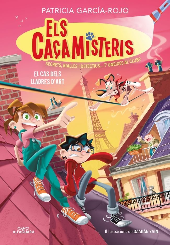 ELS CAÇAMISTERIS 10 EL CAS DELS LLADRES D'ART, de PATRICIA GARCIA-ROJO | portada del libro