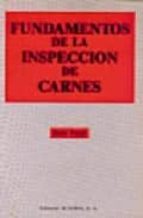 Fundamentos de la inspección de carnes, de BODO PREUSS | portada del libro