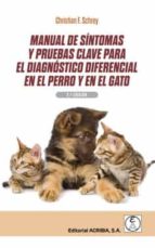 MANUAL DE SINTOMAS Y PRUEBAS CLAVE PARA EL DIAGNOSTICO DIFE, de CH. F SCHREY | portada del libro