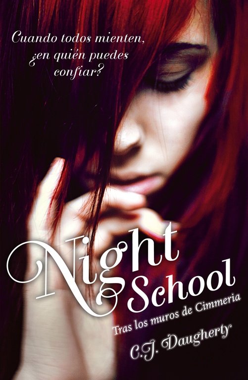 Tras los muros de Cimmeria (Night School 1), de C.J. DAUGHERTY | portada del libro