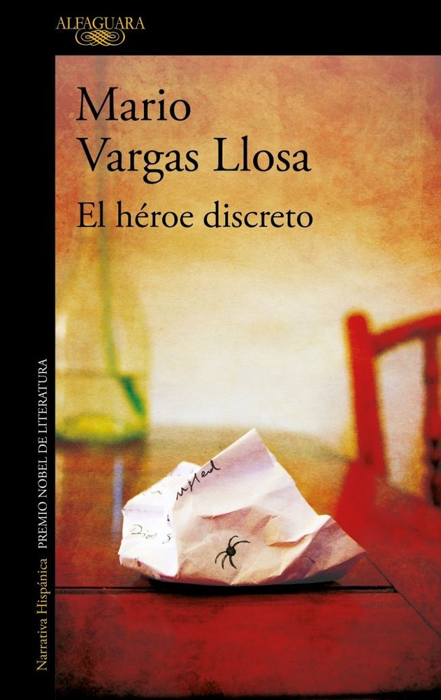 El héroe discreto, de Vargas Llosa, Mario | portada del libro