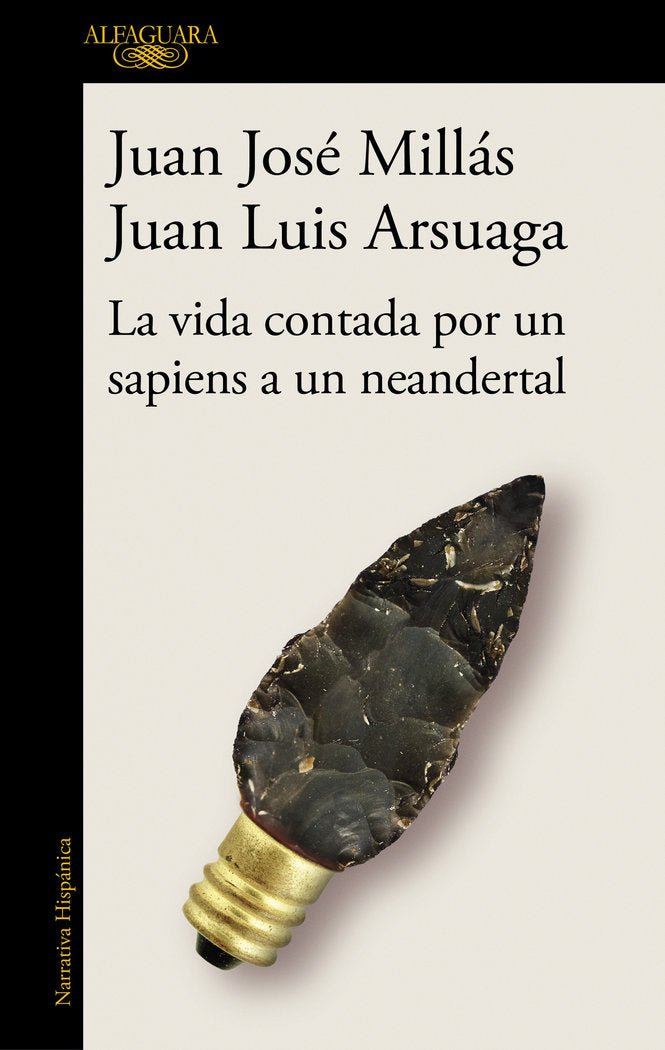 La vida contada por un sapiens a un neandertal, de Millás, Juan José | portada del libro