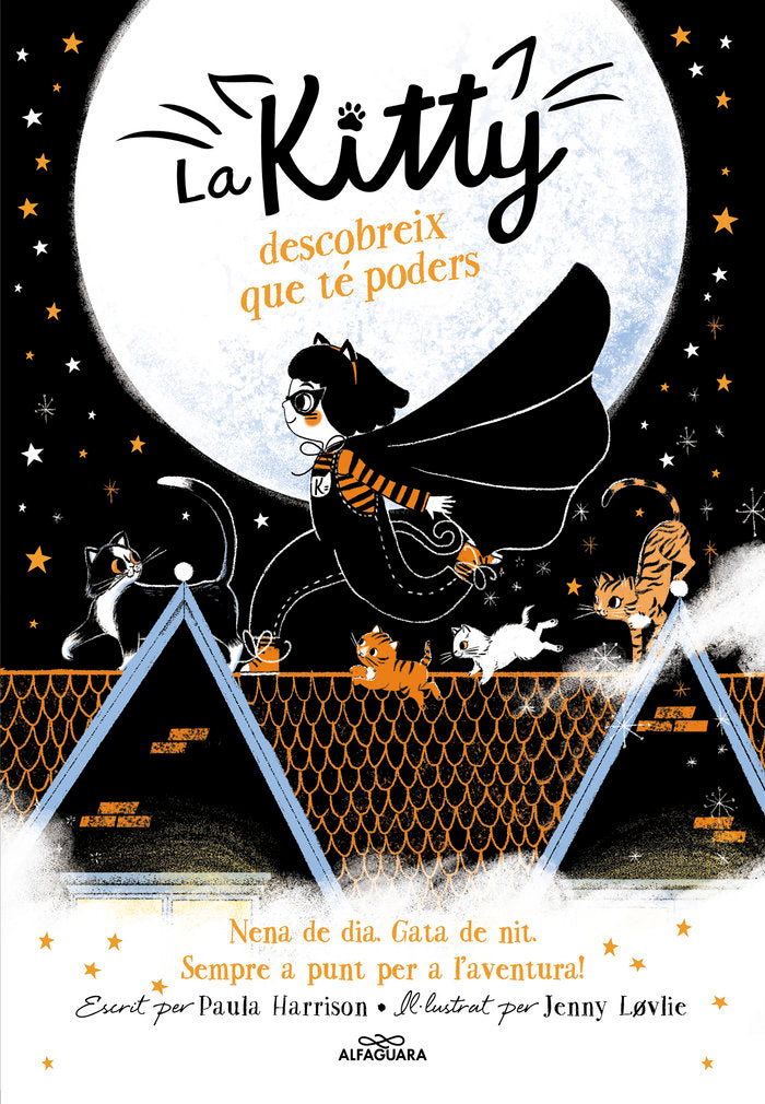 La Kitty descobreix que té poders (=^La Kitty^=), de Harrison, Paula | portada del libro