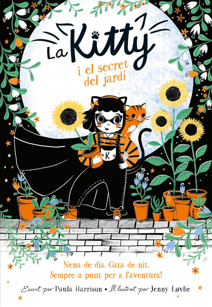La Kitty i el secret del jardí (=^La Kitty^=), de Harrison, Paula | portada del libro