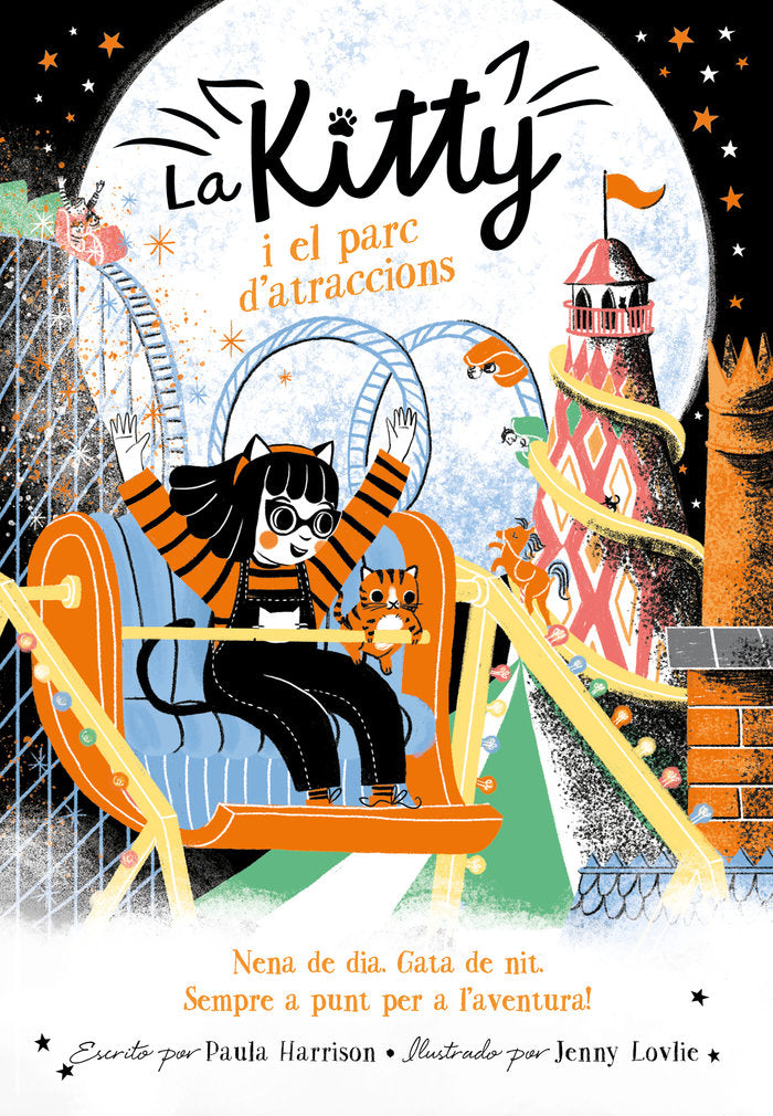 LA KITTY I EL PARC D.ATRACCIONS, de HARRISON, PAULA | portada del libro
