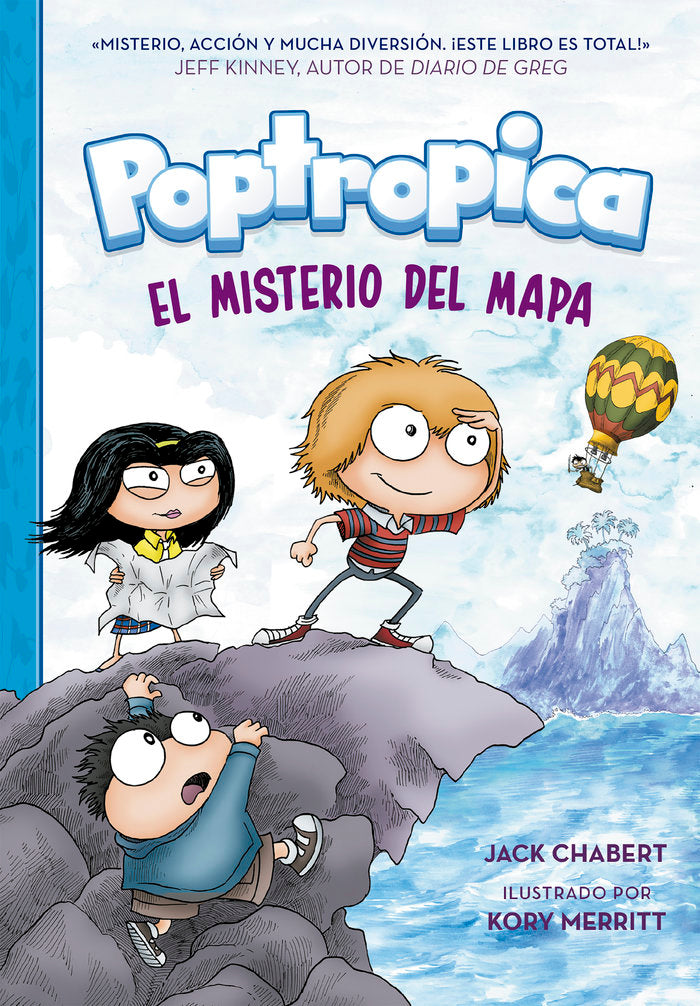 El misterio del mapa (Poptropica 1), de Chabert, Jack | portada del libro