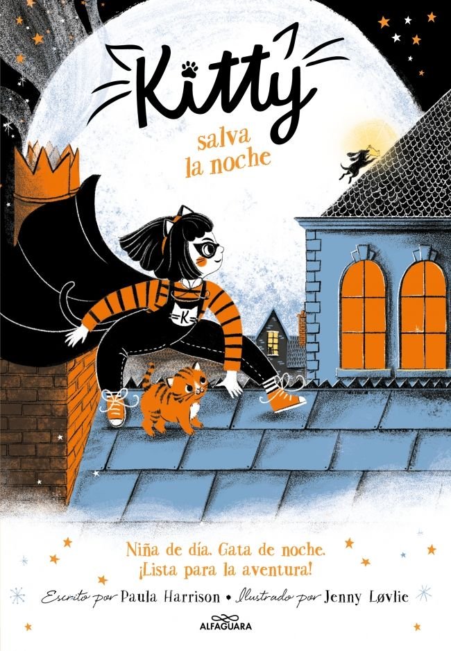 Kitty salva la noche (=^Kitty^=), de Harrison, Paula | portada del libro