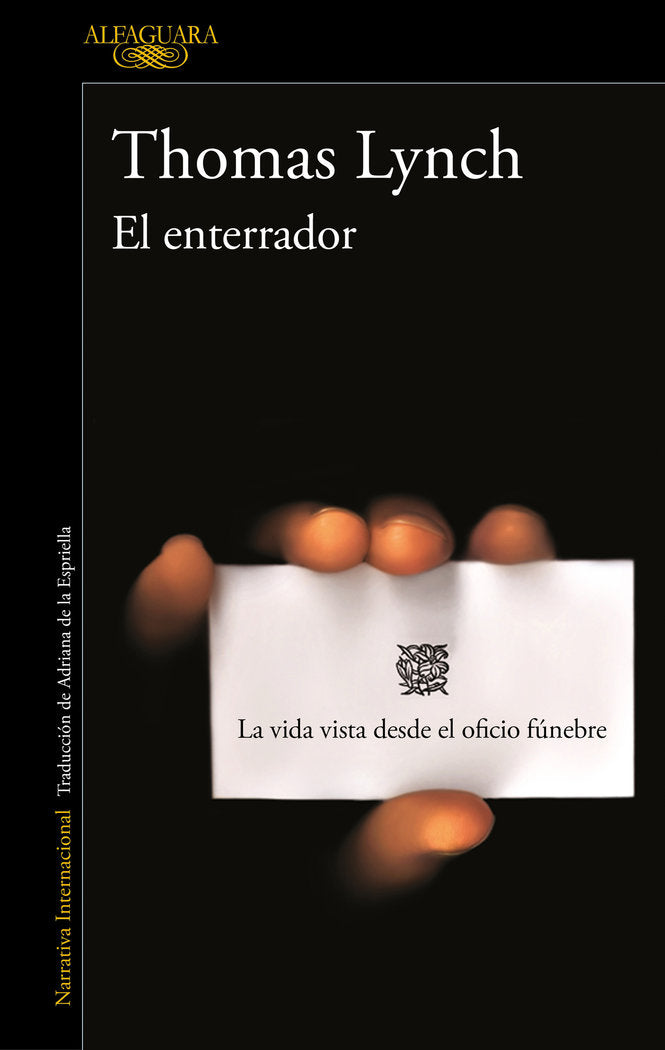 El enterrador, de Lynch, Thomas | portada del libro