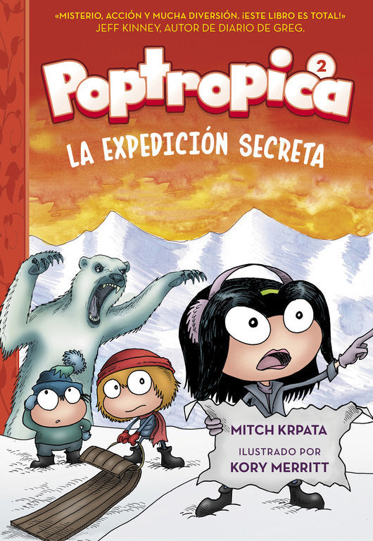 La expedición secreta (Poptropica 2), de Krpata | portada del libro