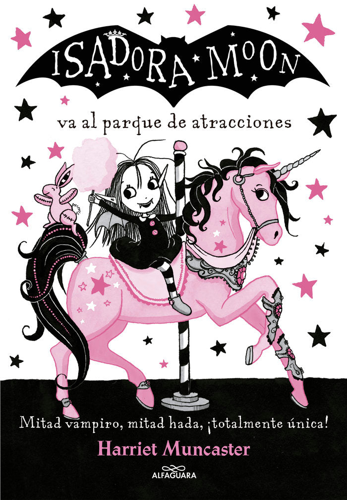 Isadora Moon va al parque de atracciones (Isadora Moon 7), de Muncaster, Harriet | portada del libro