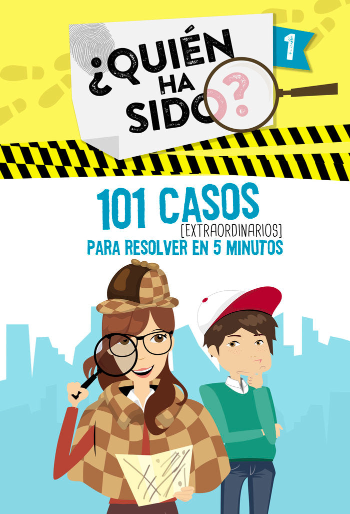 101 casos extraordinarios para resolver en 5 minutos (Serie ¿Quién ha sido? 1), de Varios autores, | portada del libro