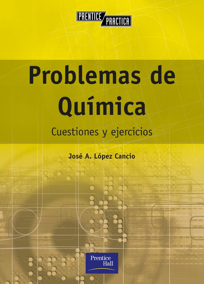 Problemas de química, de López Cancio | portada del libro