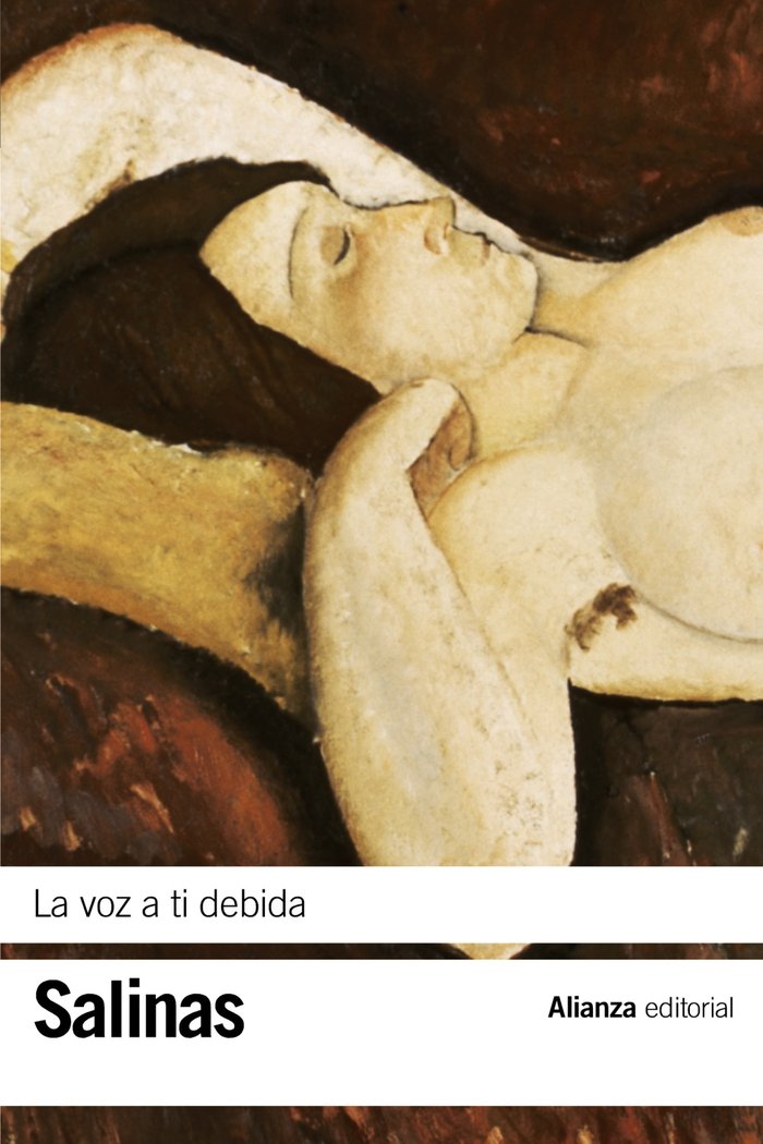 La voz a ti debida, de Salinas, Pedro | portada del libro