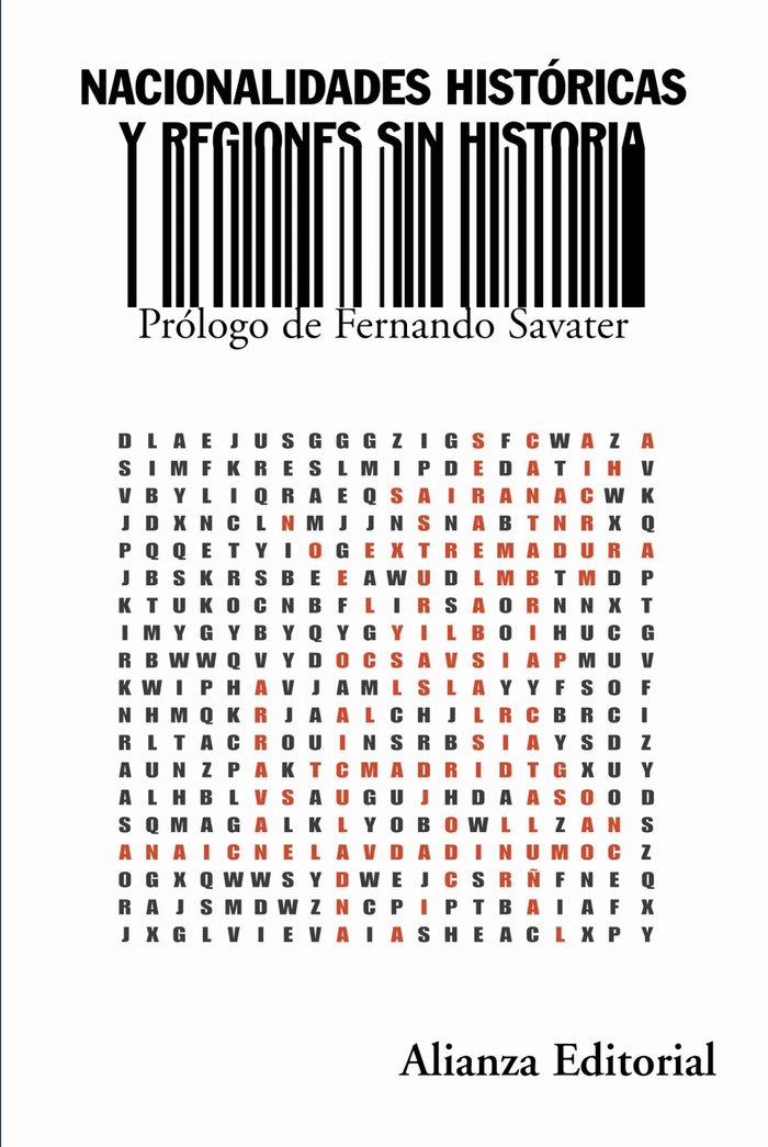 Nacionalidades históricas y regiones sin historia, de Blanco Valdés, Roberto L. | portada del libro