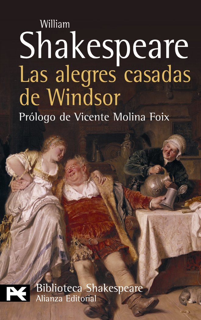 Las alegres casadas de Windsor, de Shakespeare, William | portada del libro