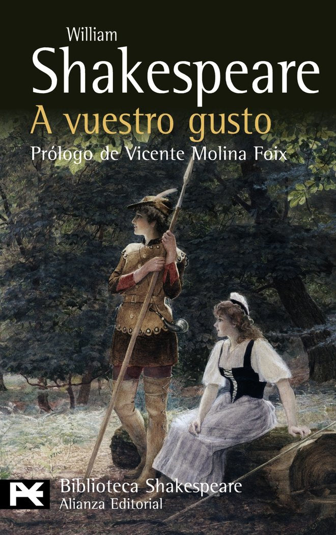A vuestro gusto, de Shakespeare, William | portada del libro