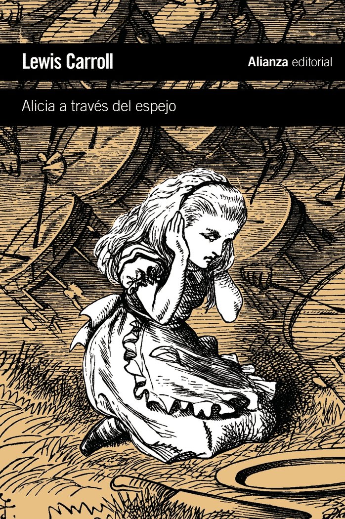 Alicia a través del espejo, de Carroll, Lewis | portada del libro