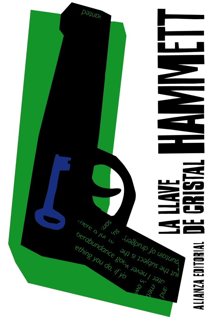 La llave de cristal, de Hammett, Dashiell | portada del libro