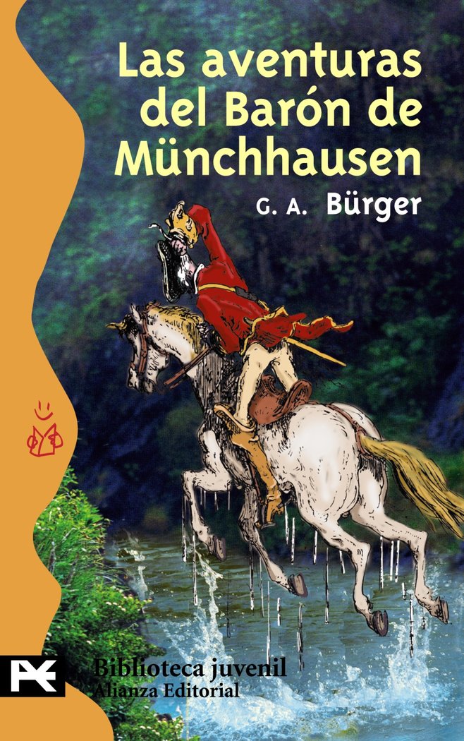 Las aventuras del barón de Münchhausen, de Bürger, Gottfried August | portada del libro