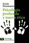 Psicología profunda y nueva ética, de Neumann, Erich | portada del libro
