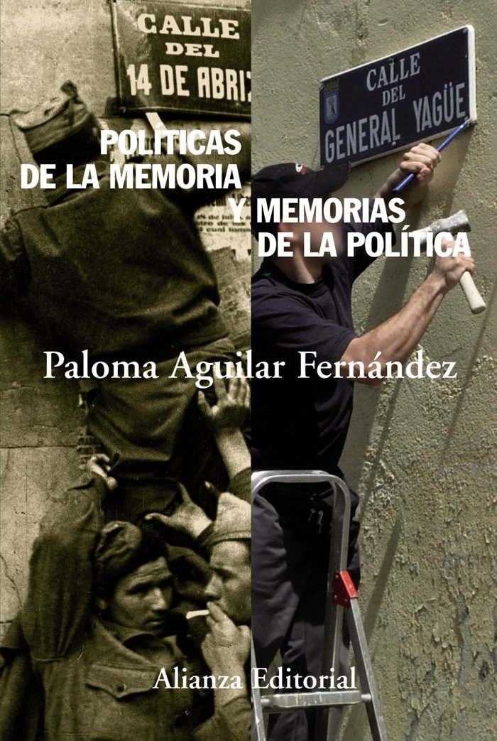 Políticas de la memoria y memorias de la política, de Aguilar Fernández, Paloma | portada del libro
