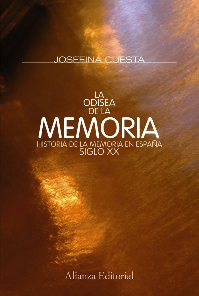 La odisea de la memoria, de Cuesta, Josefina | portada del libro