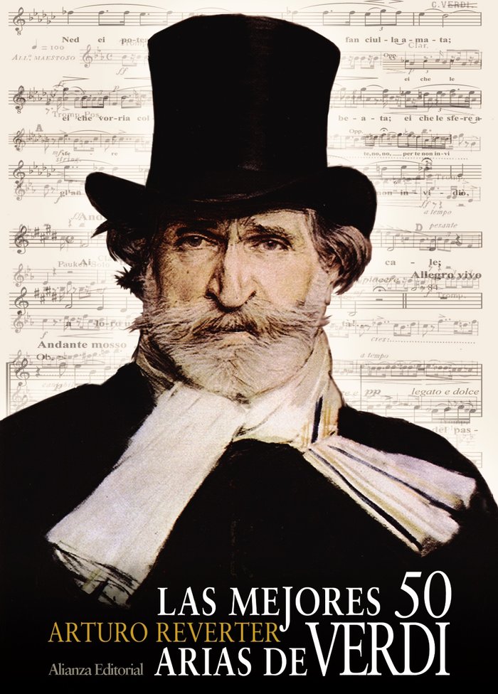 Las mejores 50 arias de Verdi, de Reverter, Arturo | portada del libro