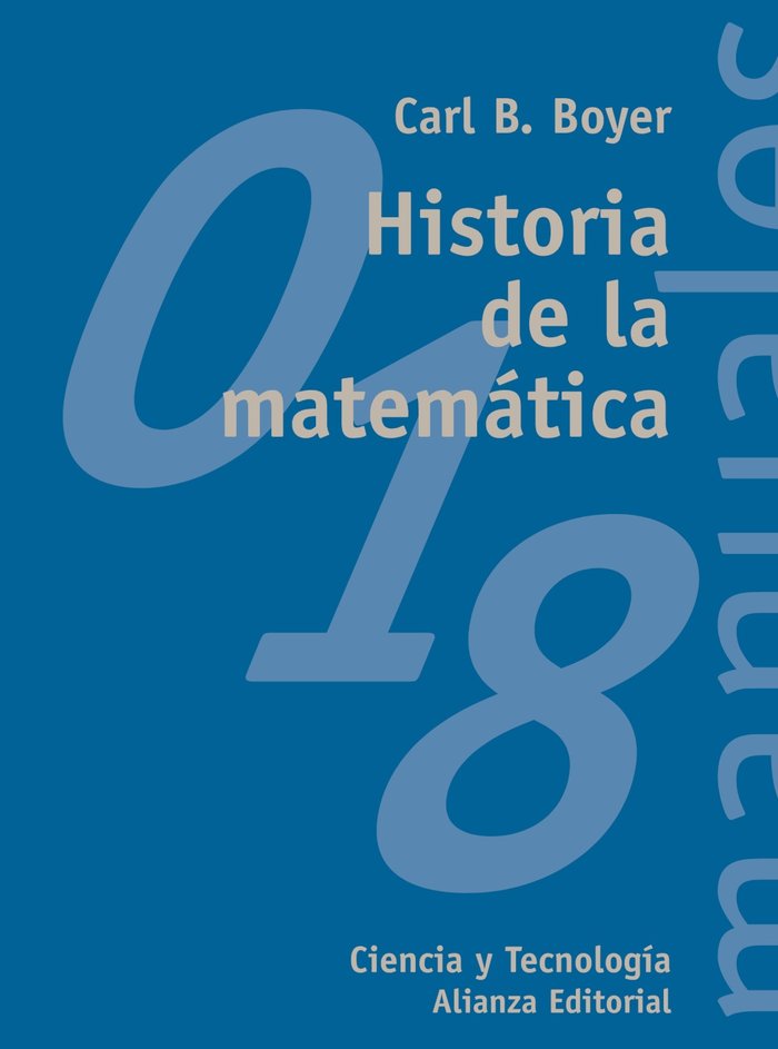 Historia de la matemática, de Boyer, Carl B. | portada del libro