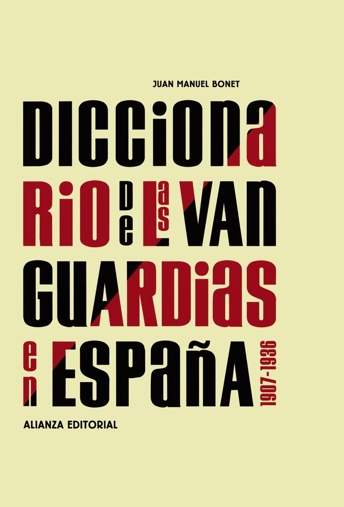 Diccionario de las vanguardias en España, 1907-1936, de Bonet, Juan Manuel | portada del libro