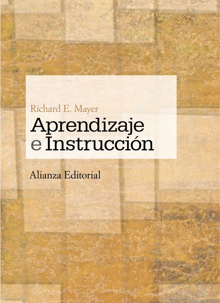 Aprendizaje e instrucción, de Mayer, Richard E. | portada del libro