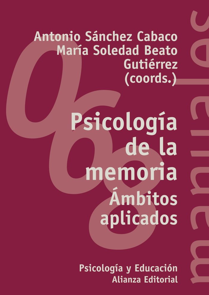 Psicología de la memoria, de Sánchez Cabaco, Antonio | portada del libro