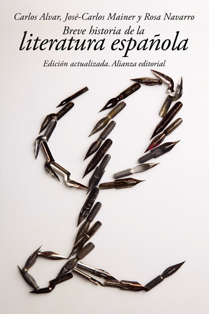 Breve historia de la literatura española, de Alvar, Carlos | portada del libro