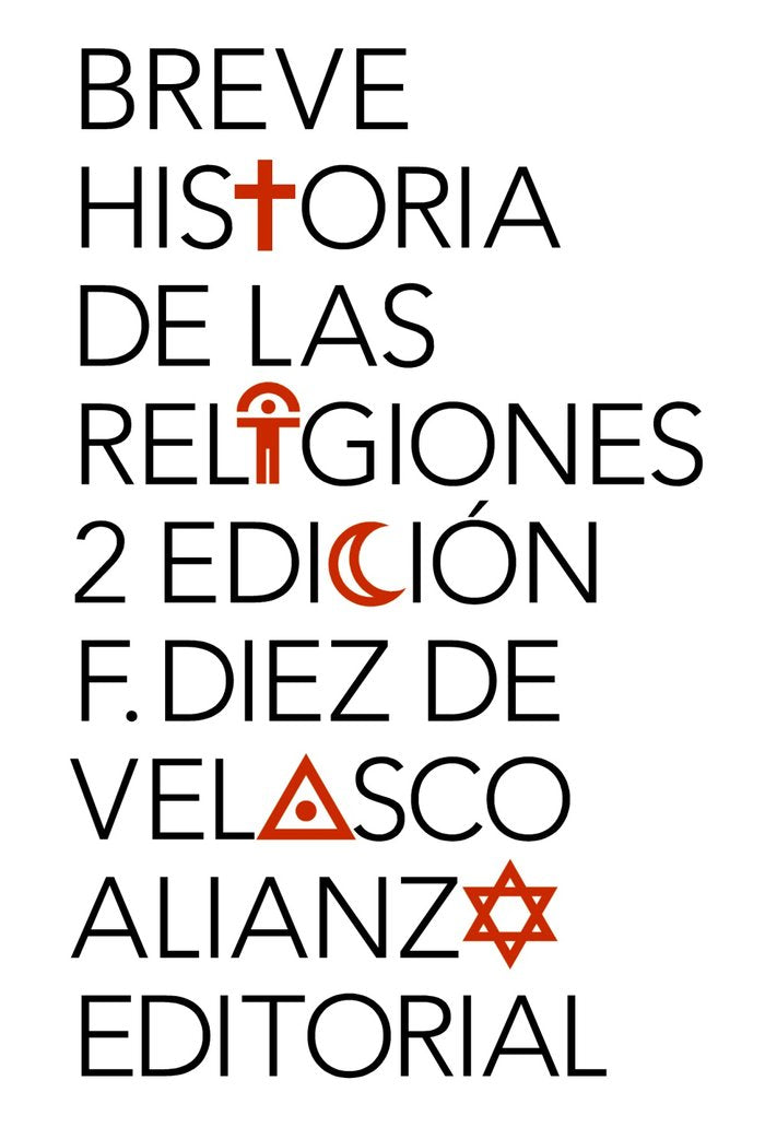 Breve historia de las religiones, de Diez de Velasco, Francisco | portada del libro