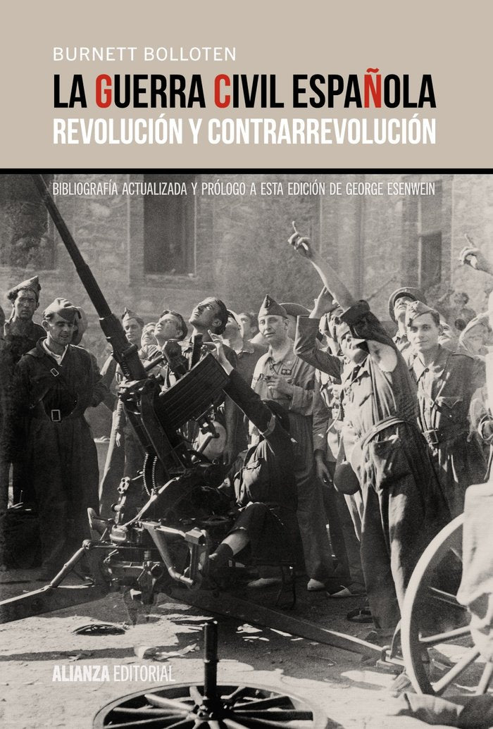 La guerra civil española, de Bolloten, Burnett | portada del libro