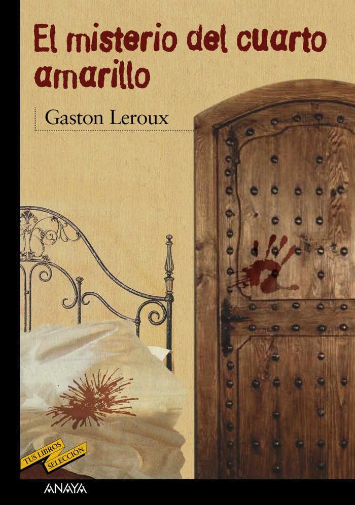 El misterio del cuarto amarillo, de Leroux, Gaston | portada del libro