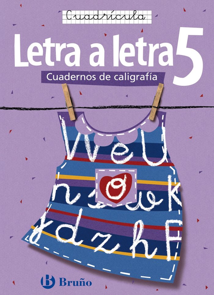 Caligrafía Letra a letra Cuadrícula 5, de Cabello Sánchez, Ramiro | portada del libro