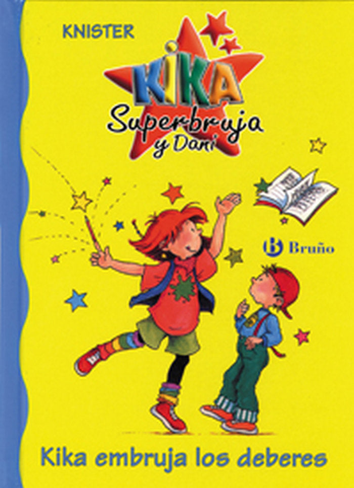 Kika embruja los deberes, de KNISTER | portada del libro