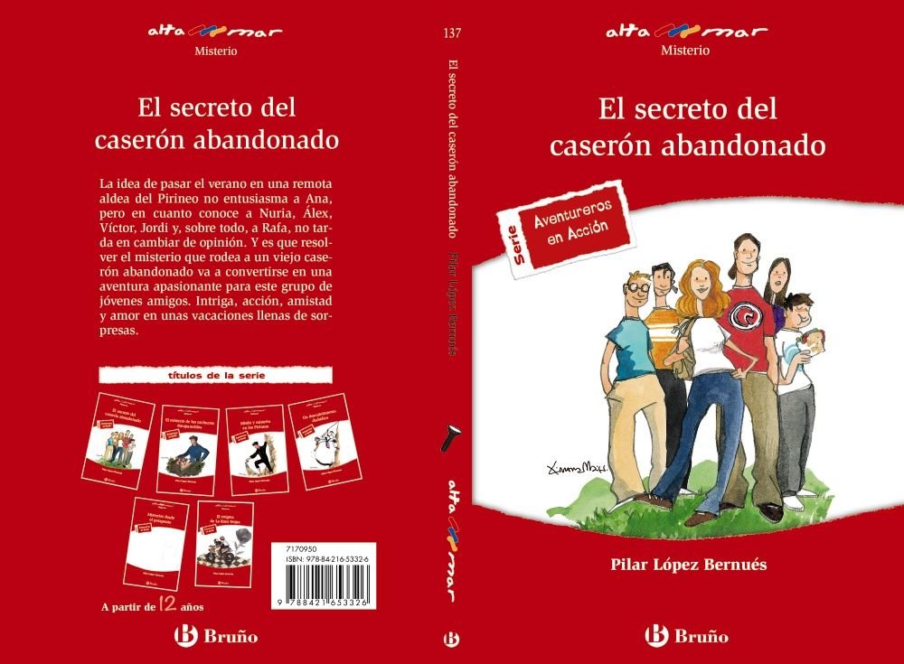 El secreto del caserón abandonado, de López Bernués, Pilar | portada del libro