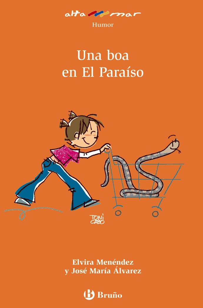 Una boa en El Paraíso, de Menéndez, Elvira | portada del libro