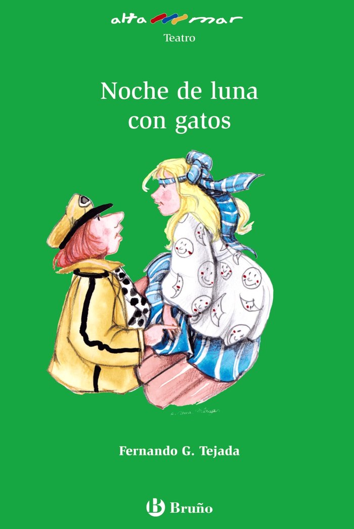 Noche de luna con gatos, de García Tejada, Fernando | portada del libro