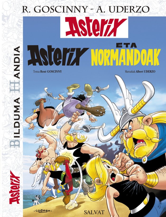 ASTERIX ETA NORMANDOAK. BILDUMA HANDIA, 9, de GOSCINNY, RENé | portada del libro