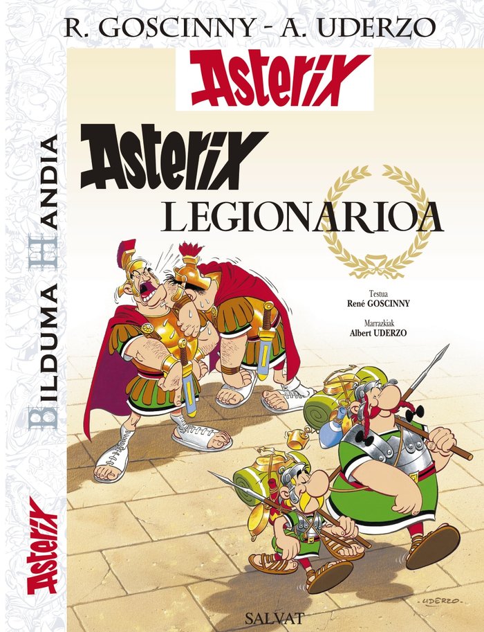 ASTERIX LEGIONARIOA. BILDUMA HANDIA, 10, de GOSCINNY, RENé | portada del libro