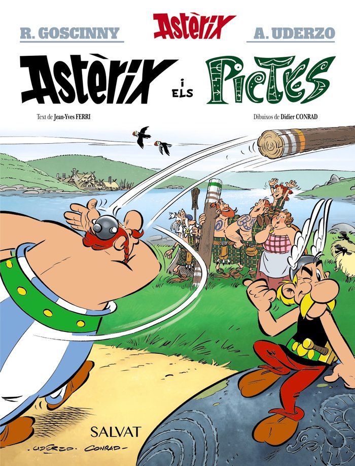 Astèrix i els pictes, de Goscinny, René | portada del libro