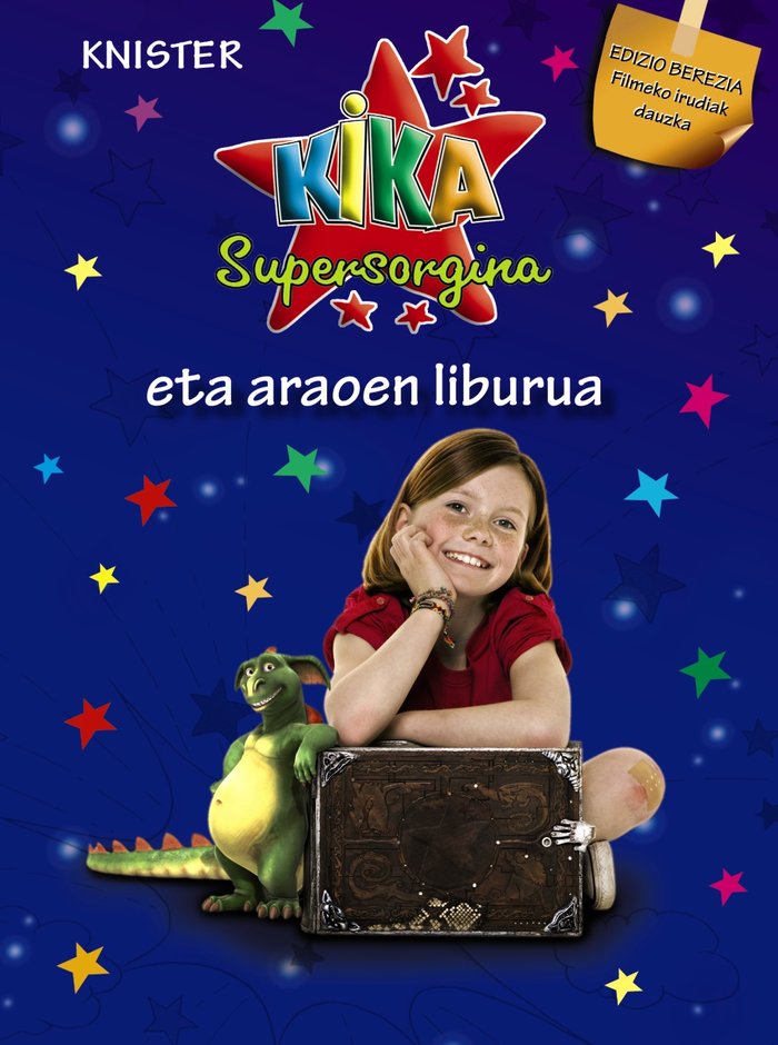 Kika Supersorgina eta araoen liburua (EDIZIO BEREZIA), de KNISTER | portada del libro