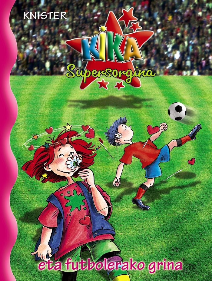 Kika Supersorgina eta futbolerako grina, de KNISTER | portada del libro