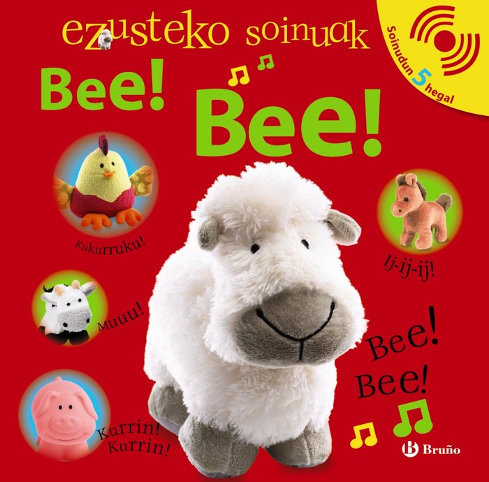 EZUSTEKO SOINUAK - Bee! Bee!, de Sirett, Dawn | portada del libro
